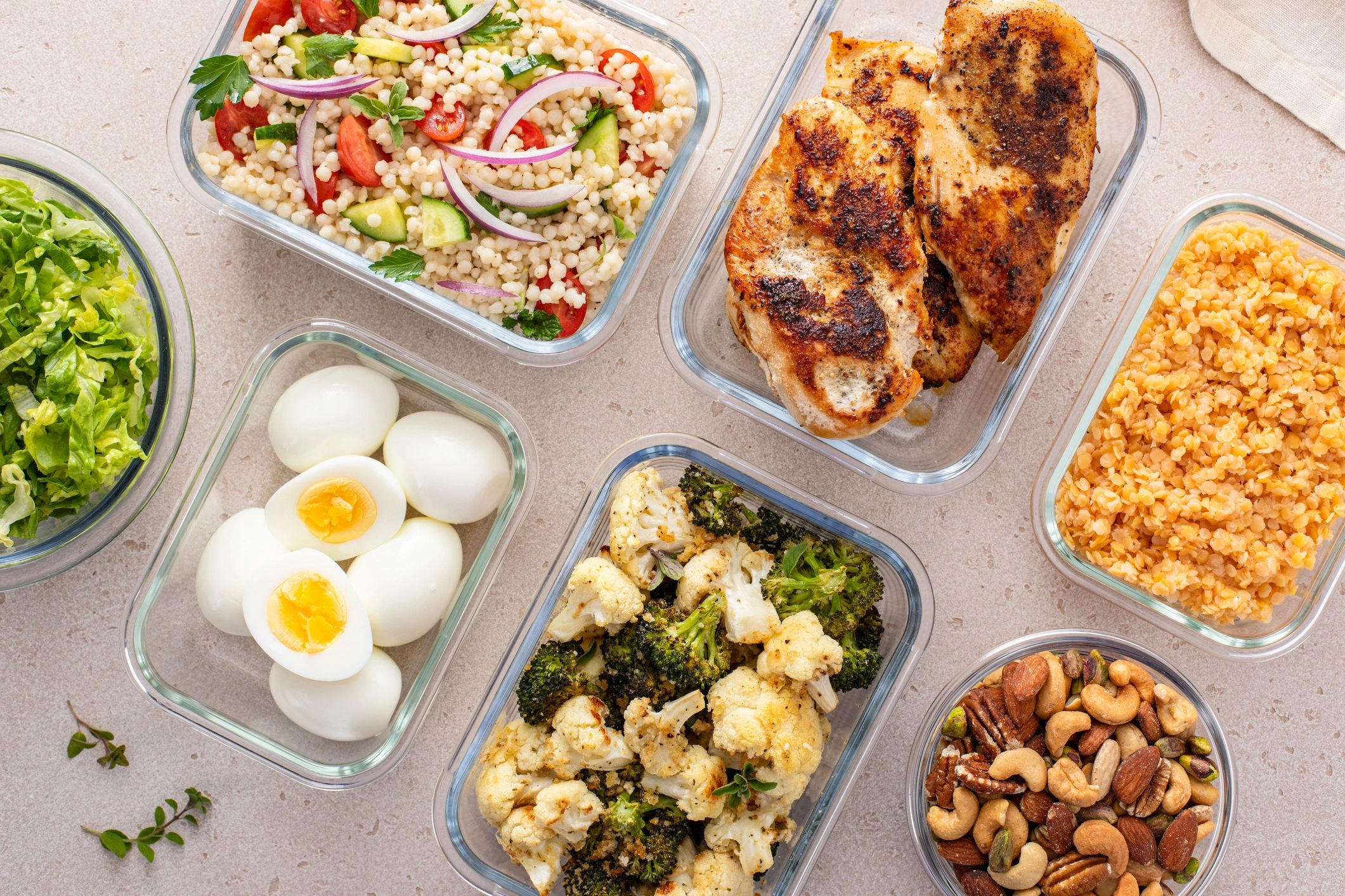 healthy meal prep bowls